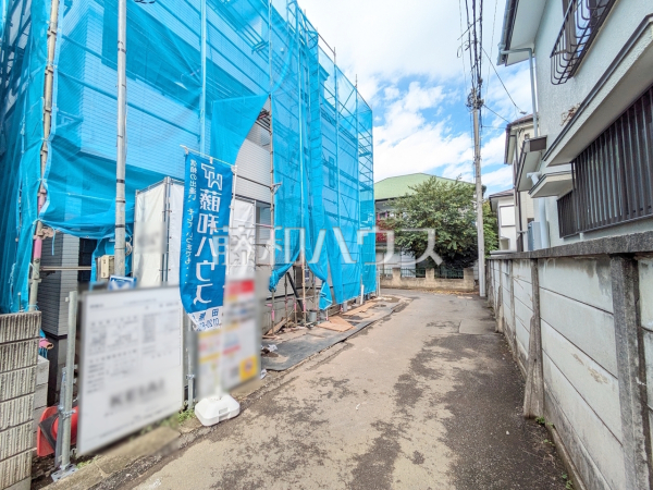 接道状況および現場風景　【西東京市田無町５丁目】