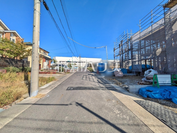 接道状況および現場風景　【名古屋市守山区笹ヶ根３丁目】