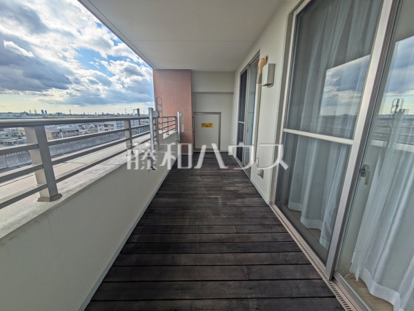 バルコニー　【ライオンズステーションプラザ勝川弐番館】