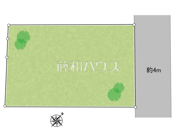 全体区画図　【富士見市上沢１丁目】