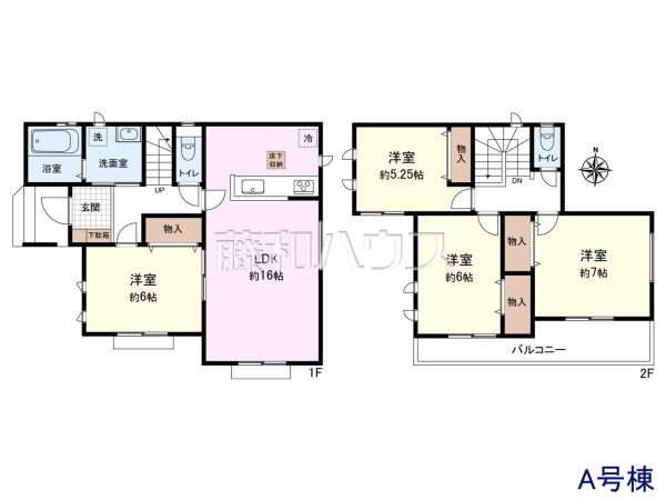 間取図　【春日井市上条町９丁目】