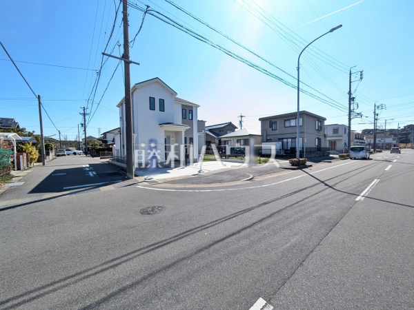 接道状況および現場風景　【春日井市上条町９丁目】