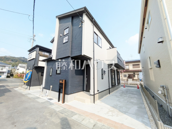 2号棟　接道状況および現場風景　【福岡市西区横浜１丁目】