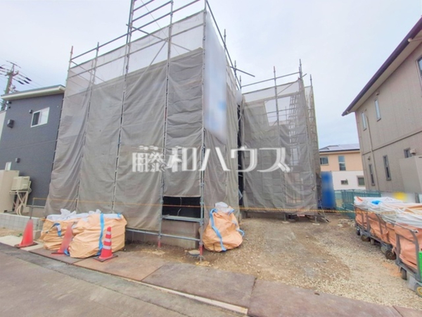 接道状況および現場風景　【北名古屋市久地野北浦】