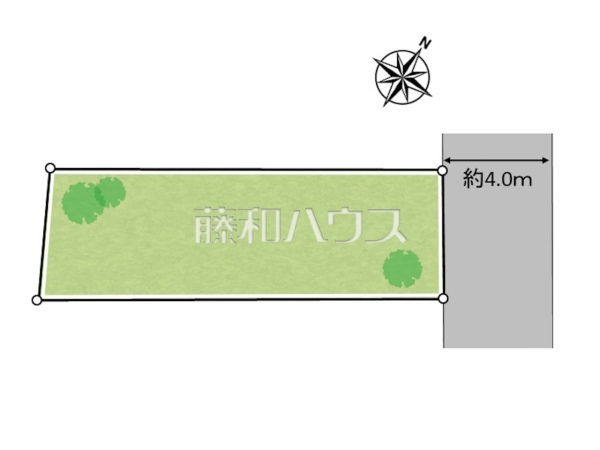 全体区画図　【富士見市上沢１丁目】