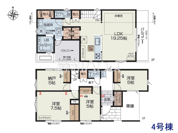 間取図　【世田谷区上馬５丁目】