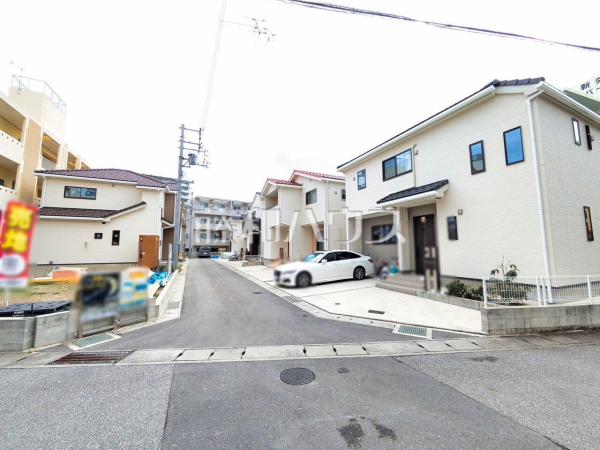 接道状況および現場風景　【那覇市字仲井真】