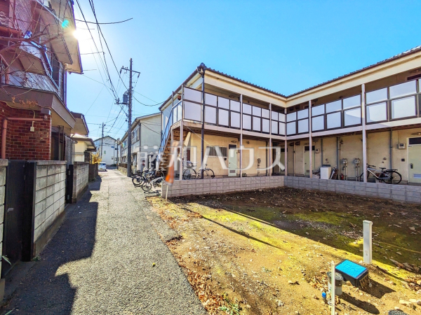 接道状況および現場風景　【昭島市昭和町３丁目】