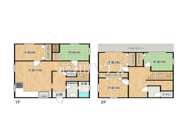 間取図　【浦添市牧港１丁目】