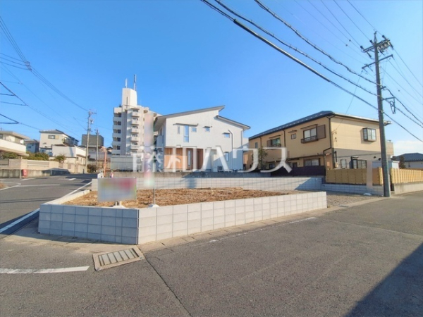 接道状況および現場風景　【小牧市久保】