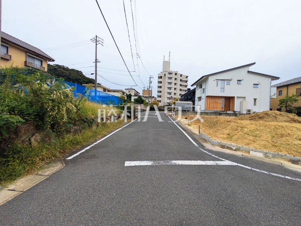 接道状況および現場風景　【小牧市久保】