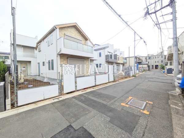 接道状況および現場風景　【練馬区桜台４丁目】