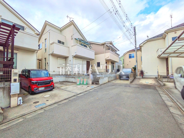 接道状況および現場風景　【昭島市中神町１丁目】