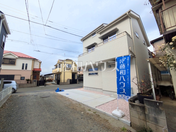 接道状況および現場風景　【東大和市高木３丁目】