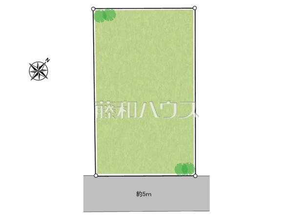 全体区画図　【多摩市桜ヶ丘１丁目】