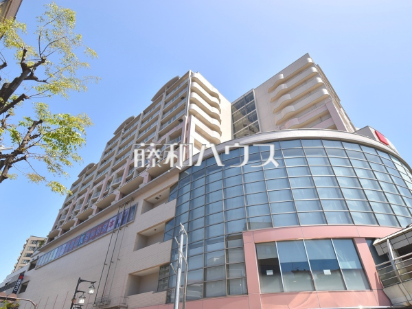 駅前ロータリーに面した立地なので、商業施設や飲食店など近くて便利です。
外観　【クレアビューコート清瀬駅前】