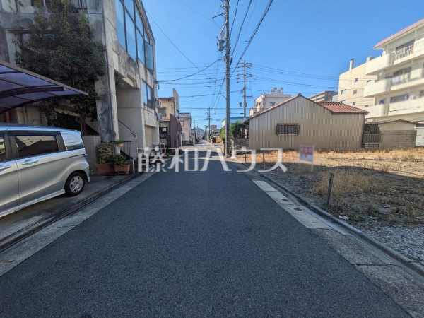 接道状況および現場風景　【名古屋市北区長喜町３丁目】