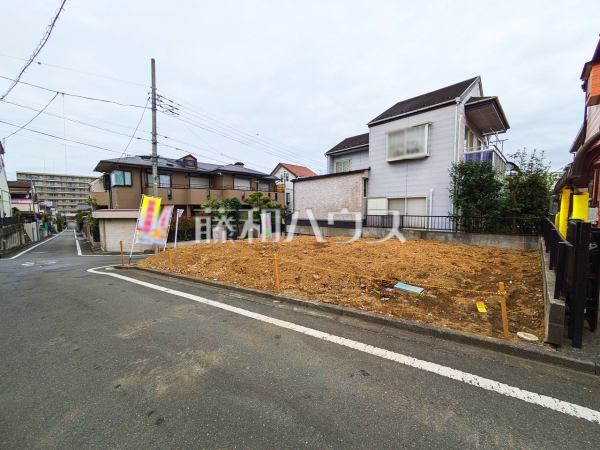 接道状況および現場風景　【多摩市諏訪１丁目】
