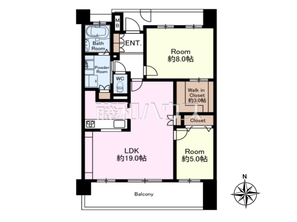 間取図　【パークホームズ武蔵小金井フォレストフィールド】