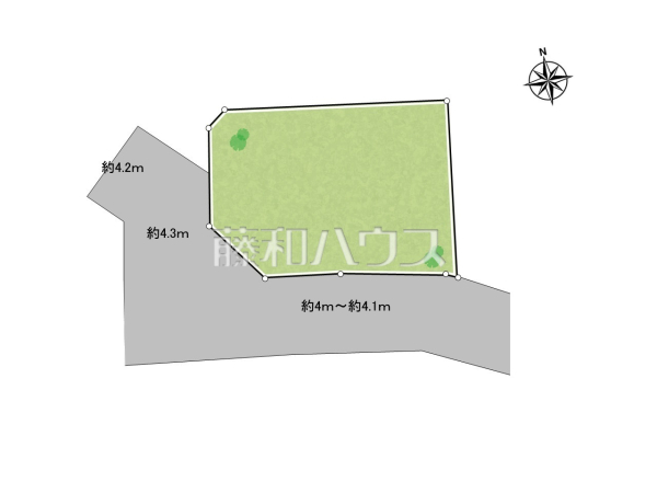 区画図　【福岡市城南区田島２丁目】