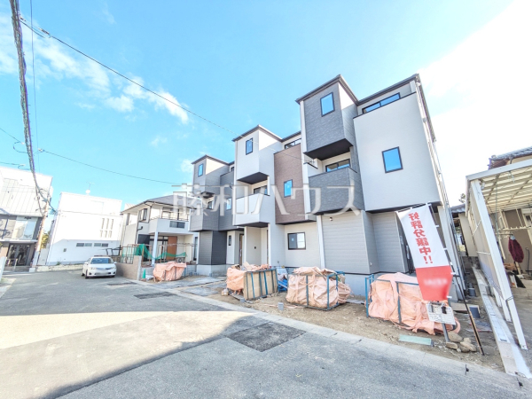 接道状況および現場風景　【福岡市西区愛宕浜４丁目】