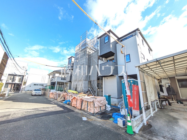 接道状況および現場風景　【福岡市西区愛宕浜４丁目】