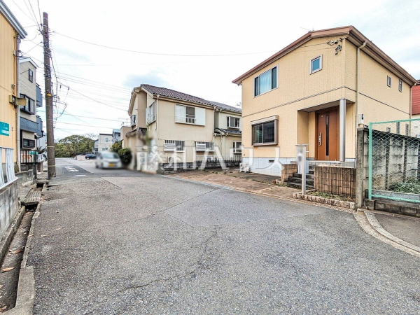 接道状況および現場風景　【東久留米市下里３丁目】