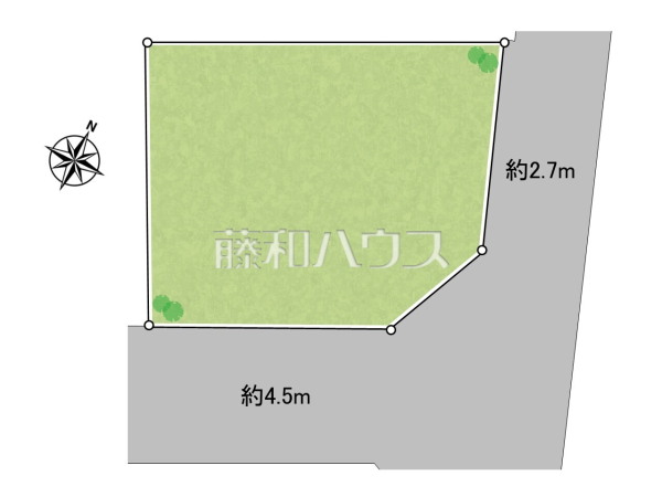 全体区画図　【練馬区西大泉町】