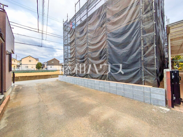 接道状況および現場風景　【清瀬市竹丘３丁目】