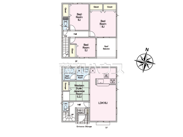 間取図　【南城市佐敷字仲伊保】