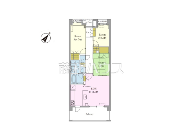 間取図 【アンビシャス久米川】 間取図 【アンビシャス久米川】