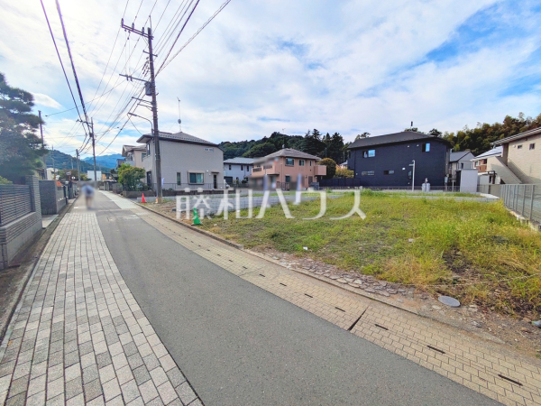 接道状況および現場風景　【八王子市廿里町】