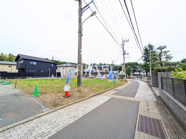 接道状況および現場風景　【八王子市廿里町】