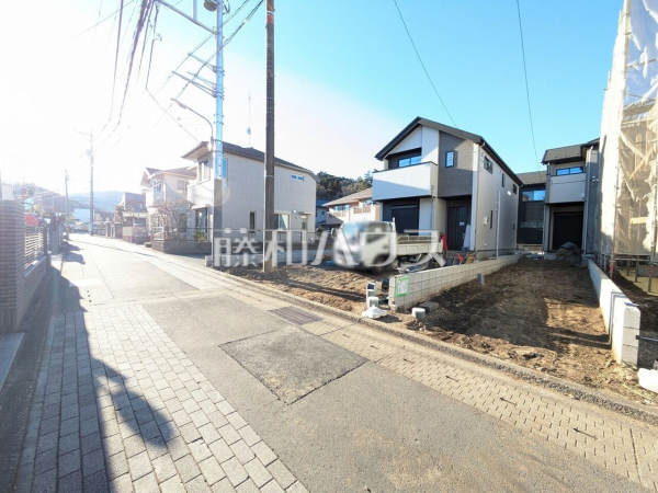 接道状況および現場風景　【八王子市廿里町】