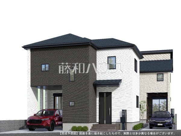 完成予想図（外観）　【八王子市台町３丁目】