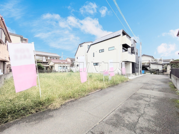 接道状況および現場風景　【八王子市万町】