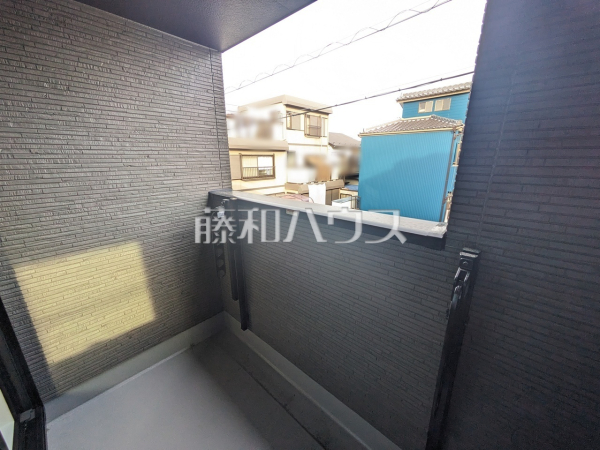 2号棟　バルコニー　【北名古屋市鹿田西赤土】