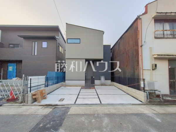 接道状況および現場風景　【名古屋市北区大杉３丁目】