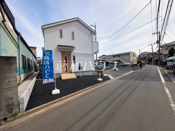 接道状況および現場風景　【西東京市住吉町１丁目】