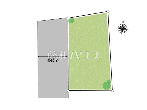 全体区画図　【東大和市清水４丁目】