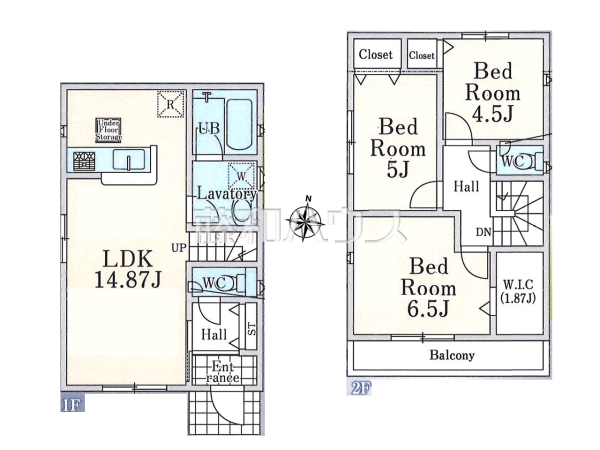 間取図　【東大和市清水４丁目】