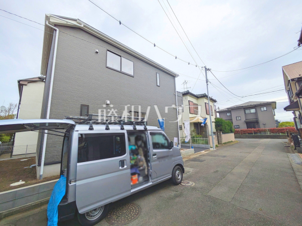 接道状況および現場風景　【東大和市清水４丁目】