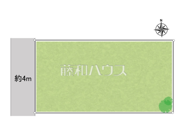 全体区画図　【中野区若宮３丁目】