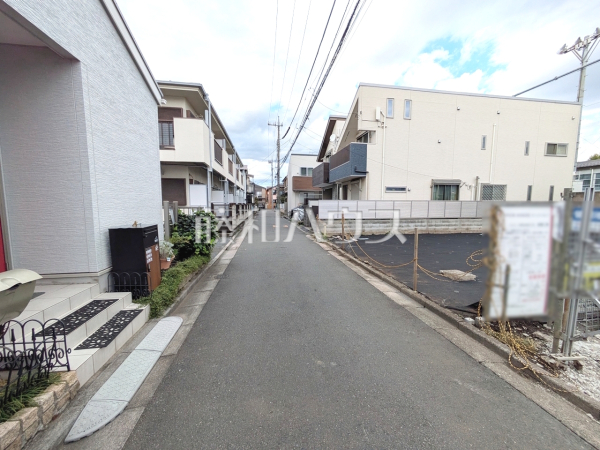 接道状況および現場風景　【中野区若宮３丁目】