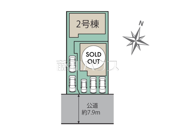 全体区画図　【名古屋市守山区天子田２丁目】