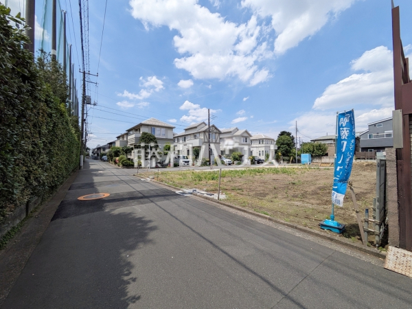 接道状況および現場風景　【武蔵野市吉祥寺北町３丁目】