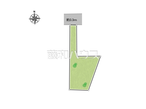 全体区画図　【朝霞市根岸台８丁目】