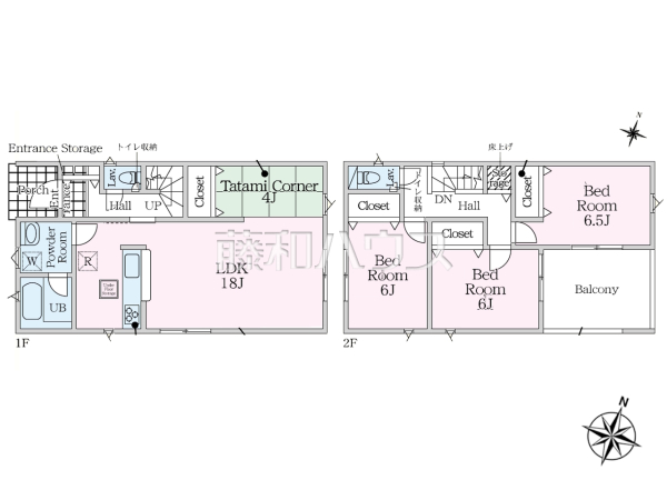 間取図　【八王子市川口町】