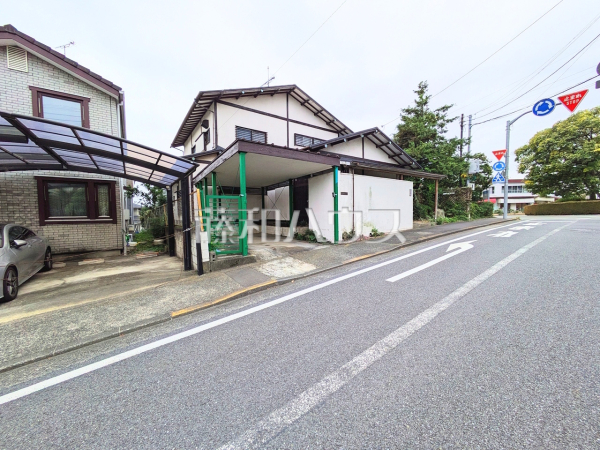 接道状況および現場風景　【多摩市桜ヶ丘２丁目】