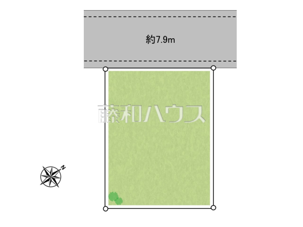 全体区画図　【多摩市桜ヶ丘２丁目】